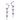 The Violet Blossom Earrings